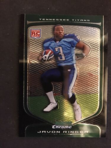 JAVON RINGER 2009 Bowman Chrome #117 Tennessee Titans RC