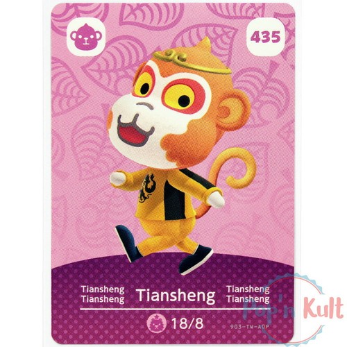 TOM NOOK # 423 Animal Crossing Amiibo Card SERIES 5 MINT NEVER SCANNED
