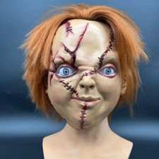 Masque Chucky Poupée Tueuse  Halloween Cosplay Déguisement 
