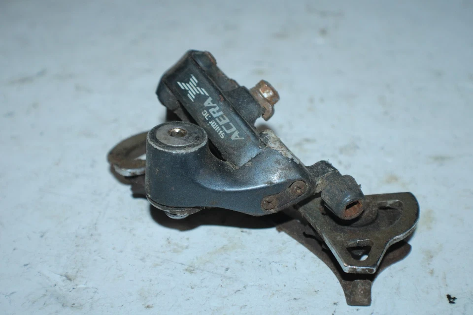 Câmbio traseiro Shimano Acera X RD-M291 longo alcance 8 velocidades cinza remetente rápido EUA - Imagem 4 de 4