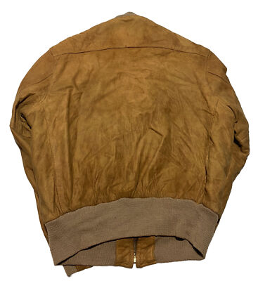 Vintage 70s Eddie Bauer Suede Bomber Jacket 23x25 T4? | eBay