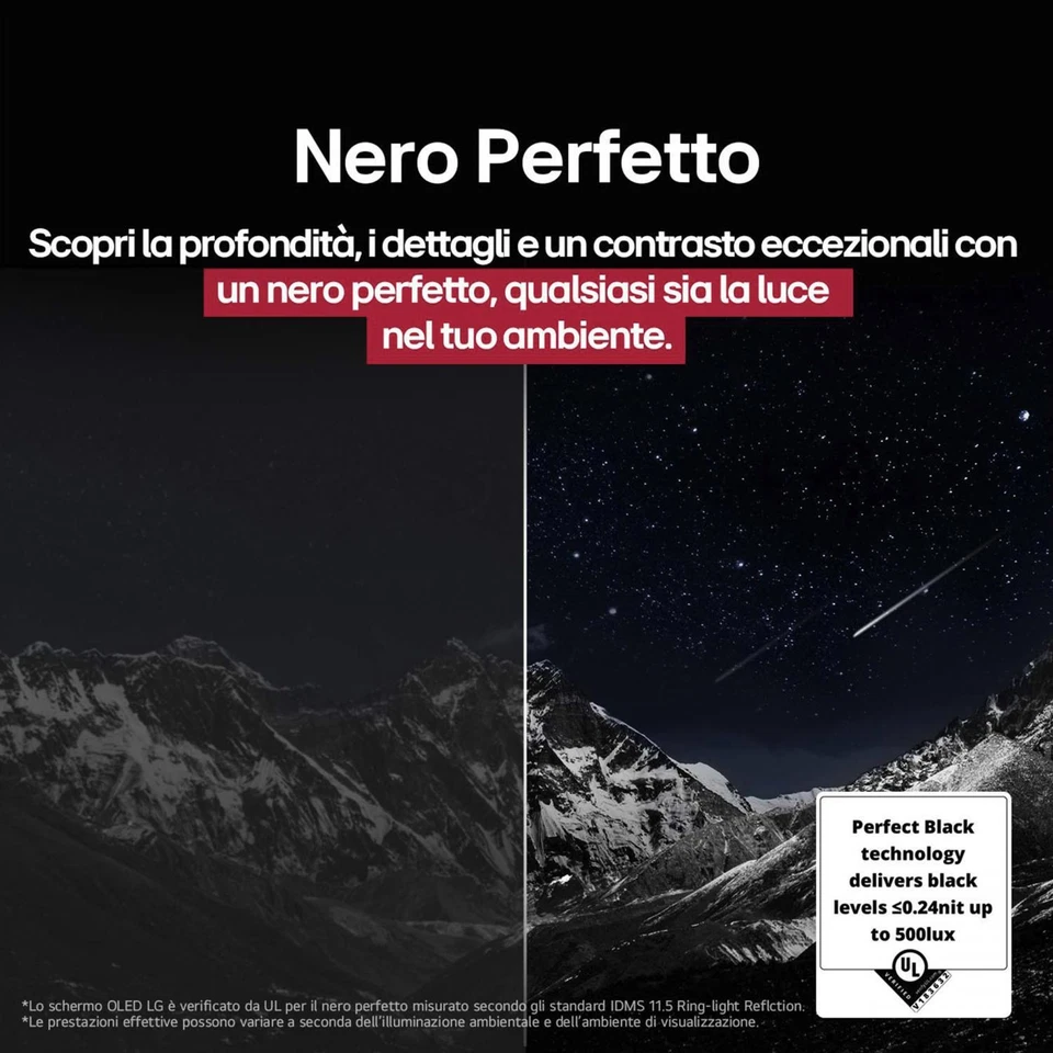 Lg Smart TV 55" 4K Ultra HD OLED evo WebOS AI Classe E Argento OLED55G56LS.API - Immagine 3 di 4