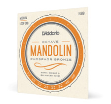 D'Addario EJ80 Phosphor Bronze Octave Mandolin Strings Medium 12-46 J80