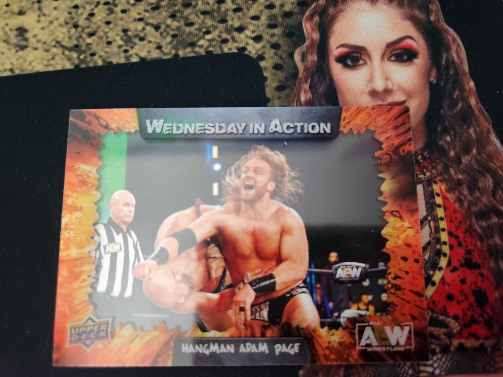 2021 Upper Deck AEW Wednesday in Action #WIA-33 Hangman Adam Page | eBay