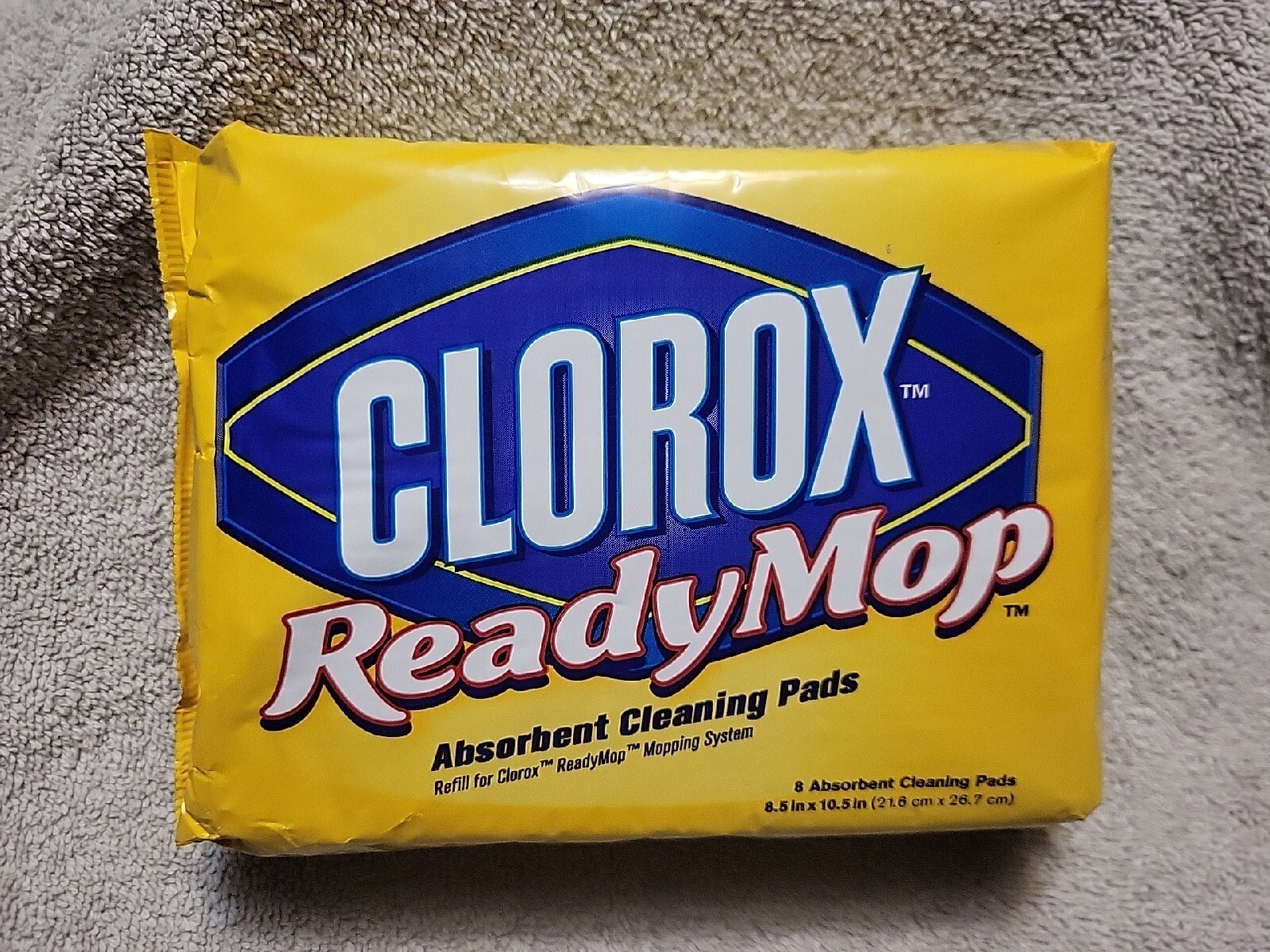 Clorox Ready Mop Absorbent Cleaning Pads 8 Pack eBay