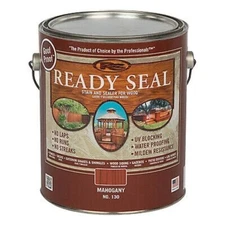 Ready Seal # 130 1 Gallon Flat Mahogany Exterior Stain & Sealer - Pack of 3