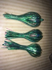 High Percentage Salmon Trolling Flies Flash Bulb Series Pack Of 3- 4” Unrigged