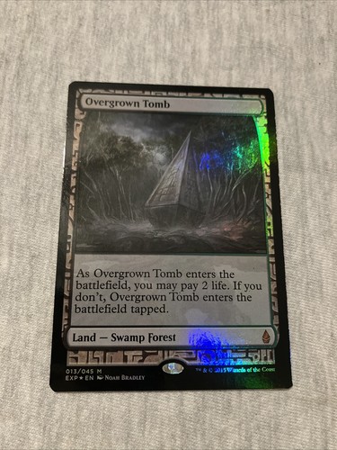 Overgrown Tomb Zendikar Expeditions Foil