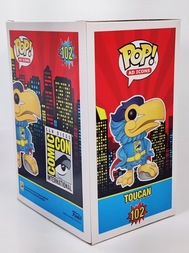 Funko Pop! Vinyl: Ad Icons - Toucan - San Diego Comic Con Funko (Exclusive) #102 - Picture 7 of 14