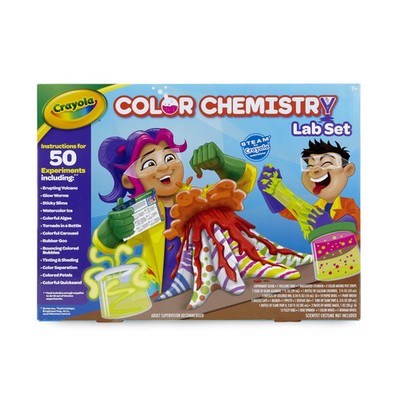 New, Unopened Crayola Color Chemistry Lab Set Instructions 50 Experiments STEM