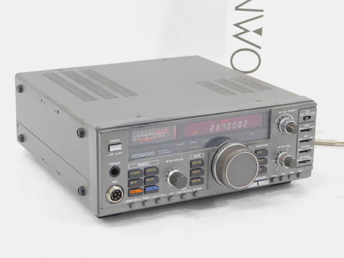 KENWOOD TS-680S 受信機　中古品 Kenwood TS-680S Vintage Ham Radio HF + 6-Meter Transceiver