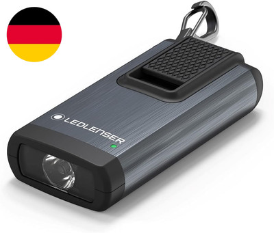 Ledlenser K6R Schlüsselbundleuchte, 400 Lumen, Wiederaufladbar, Mit USB-A -Schni