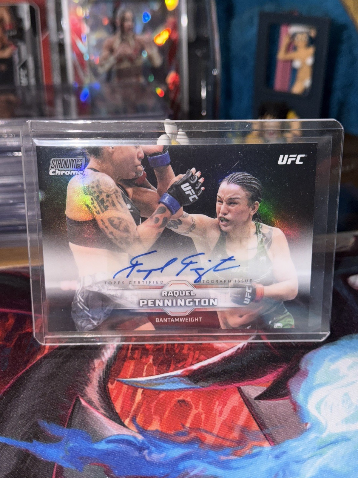 2026 Topps Stadium Club UFC RAQUEL PENNINGTON Chrome AUTO #CAV-RPN