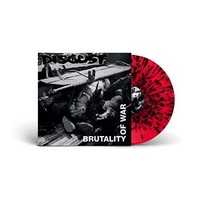 Disgust - Brutality Of War Red/Black Splatter Vinyl - Vinyl Record - G3Z