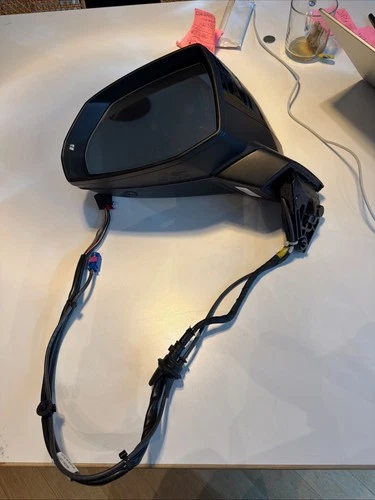2016-2019 Audi Q7 Left Driver Side Mirror OEM, With Camera.