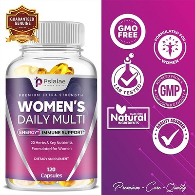 Women's Daily Multi - Multivitamin & Multimineral - Energy & Immune Support