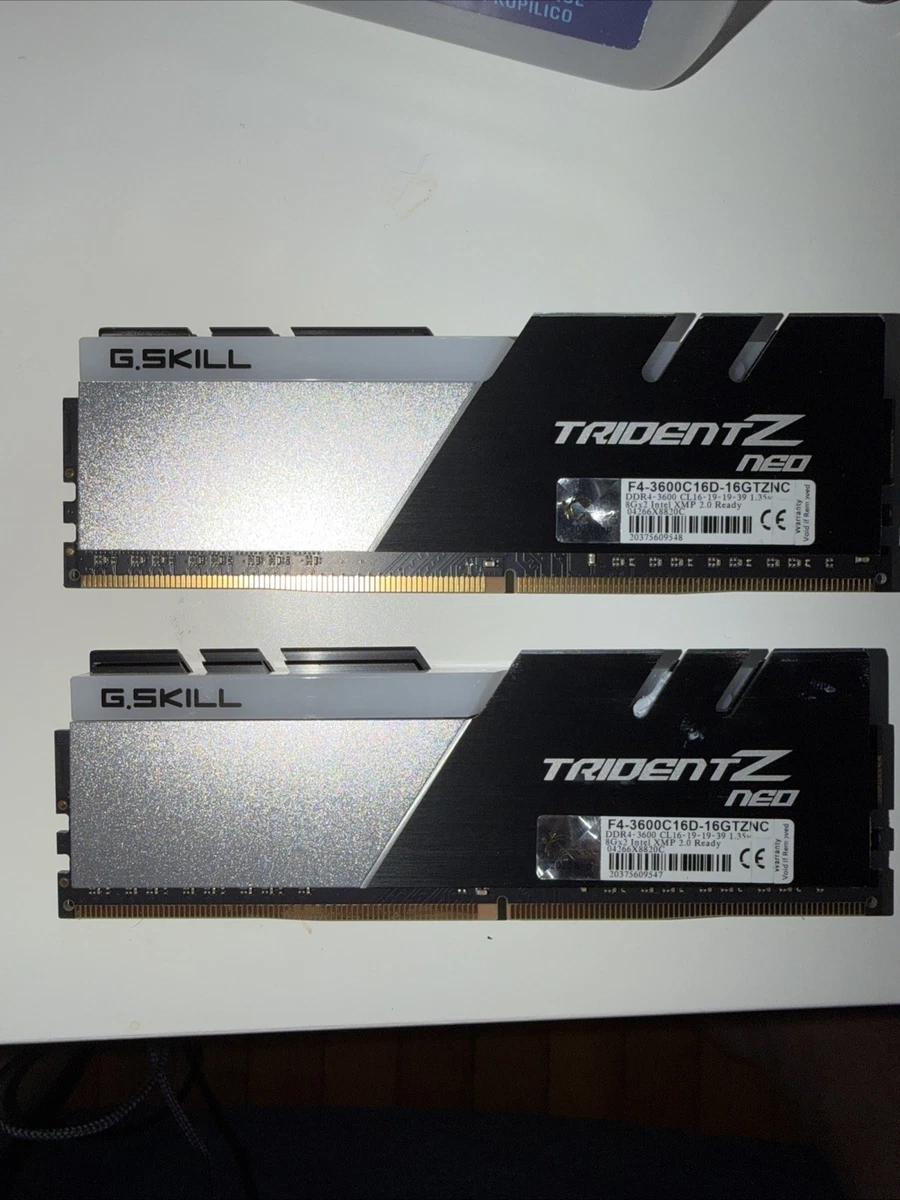 G. SKILL DDR4 SDRAM 32 GB Total Capacity Memory (RAM) for sale | eBay