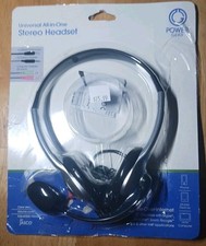 GE 98974 Black/Gray Headband Headsets -NEW