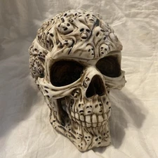 6.5" Tall Skull's Soul Spirit Box Lost Souls   Home Accent Stash Jewelry
