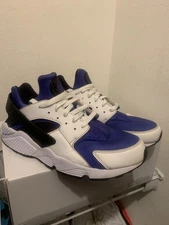 Clean Nike Air Huarache Run SE White/Persian Violet AT4254-100 Men’s Size 14 sz