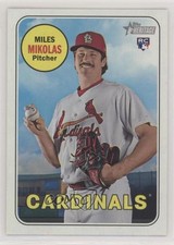 2018 Topps Heritage High Number Miles Mikolas #559 Rookie RC 4l3