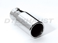 Stainless Steel Resonated Tip Pencil Rolled 2.25 Inlet 3.5 Outlet 8.5 Long
