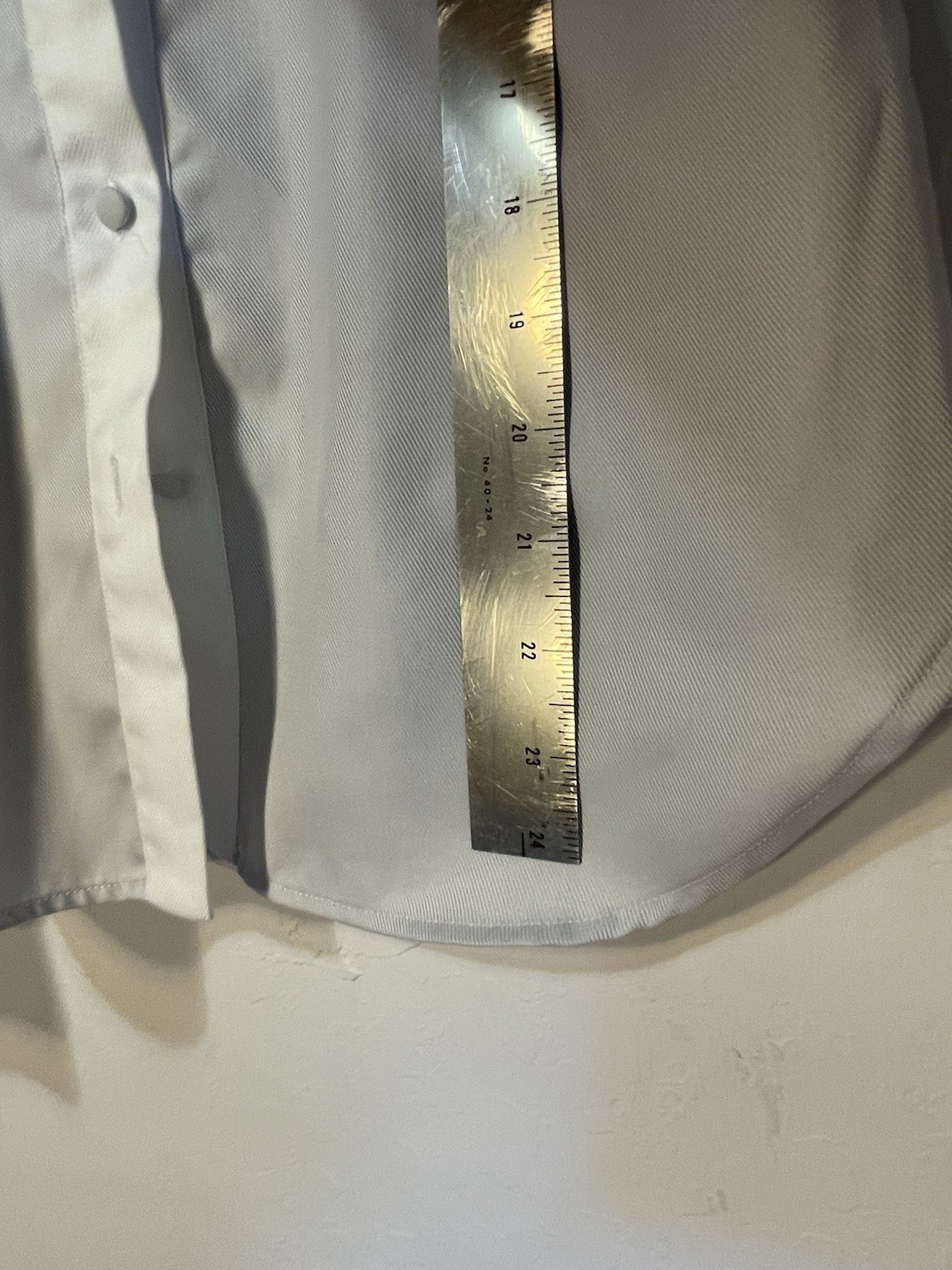 Robert Talbott Size 2 Cotton Button Down Shirt Bl… - image 8