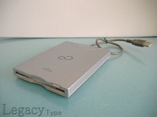Fujitsu USB Bus-Powered Floppy Drive CP078730-01 External USB Floppy Disk Drive