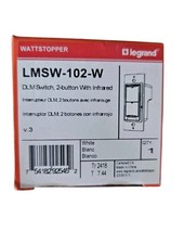 Legrand Wattstopper LMSW-102-W DLM Wall Switc...