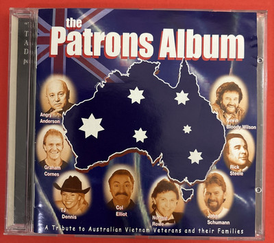 The Patrons Album CD feat. Angry, Normie Rowe, KBW, TJ Dennis, Rick Steele
