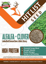 Alfalfa Clover Food Plot Seeds for Deer Perennial  Food Plot Seed Perennial
