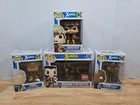 LOT OF 4 Funko Pop! Marvel X-Men CABLE STORM SABRETOOTH WOLVERINE MOTORCYCLE