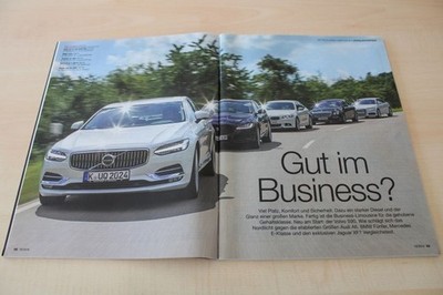 Auto Motor und Sport 18/2016 Volvo S 90 D5 AWD Inscription mit 235PS besser als.