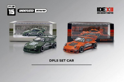 INNO64 DPLS PORSCHE 993 & 964 RWB UNDEFEATED INDONESIA DIECAST EXPO 2025 SEALED