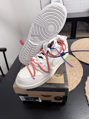Off-White x Nike Dunk Low Lot 13 of 50 Size 9