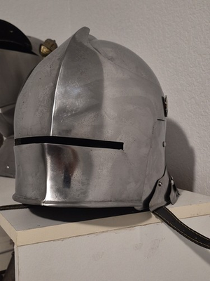 #ad German Sallet Medieval amp; Renaissance Mild Steel Helmet $107.00