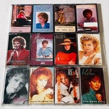 Reba McEntire - Cassette Lot of 12 - Broken Heart - Greatest Hits - More