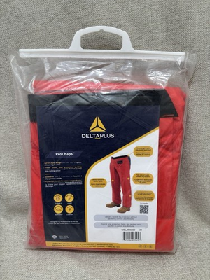 #ad Delta Plus Welje91239 Chainsaw Chaps Orange Nylon 39” In Length New PPE Safety $49.99