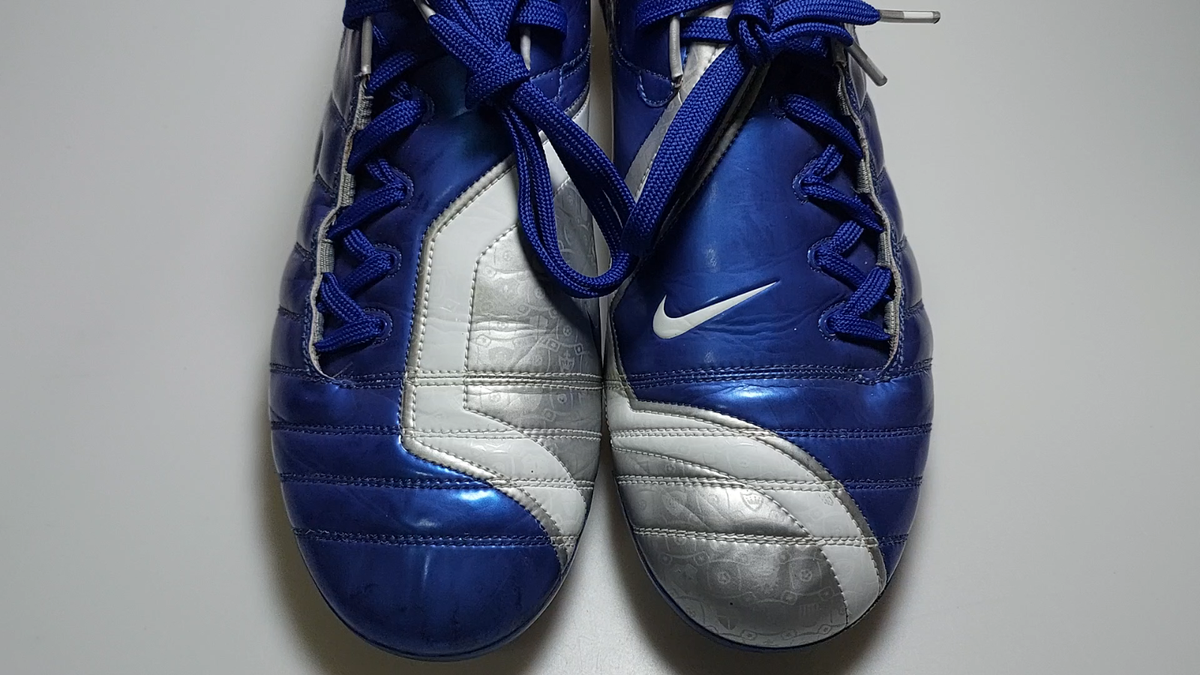 そ*ら様 NIKE Nike T90 Air Zoom Supremacy FG 313969-411 Made In Bosnia US13 UK12