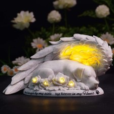 Dog Memorial Gifts for Loss of Dog, Pet Dog Memorial Stone Gifts for Dogs, He...