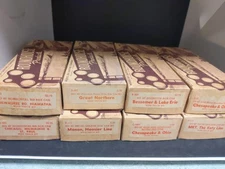 Vtg Rare Roundhouse Products Model Die Casting Company Lot Of 10 HO 40' 