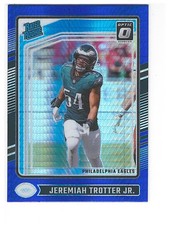 2024 Panini Donruss Optic - Rated Rookie Jeremiah Trotter Jr. #250 Blue Hyper...