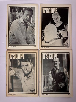 KALEIDOSCOPE Magazine / Fanzine Vol 2 Issues 1-4 By Don Shay  & Ray Cabana.