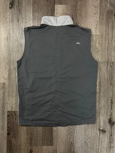 KJUS x Los Angeles Country Club LACC Retention Quilted Zip Golf Vest Men's M/50 image 2