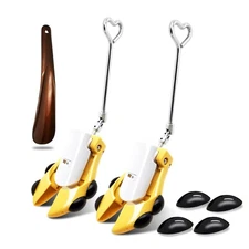 2 Pack Boot Stretchers for Cowboy Boots Adjustable for Men's Women's Wide Feet