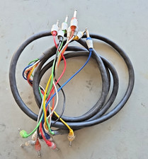 8 Ft 8 Channel Analog Snake Cable - 8 RCA 1/4" TO 8 RCA 1/4" / 11