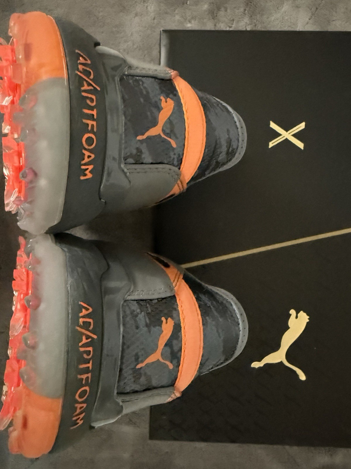 NEW Mens Puma PROADAPT Delta X Moving Day LE Golf Shoes Quiet Shade - Size 10.5