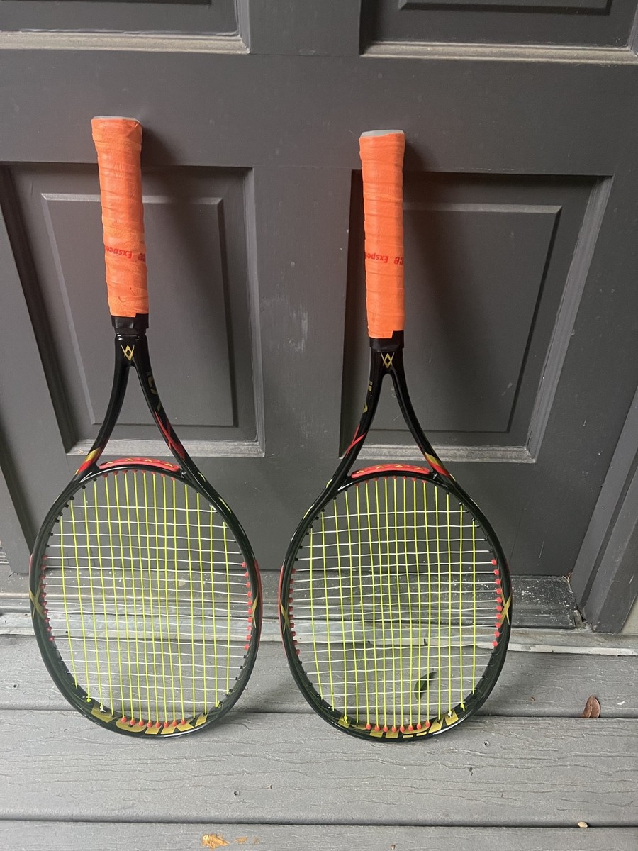 Pair of Volkl V1 Classic 20th Anniversary Edition Tennis Racquets