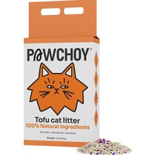 Flushing Tofu Cat Litter - Eco-Friendly, -Based  Ultra Absorbent 2.5 lbs