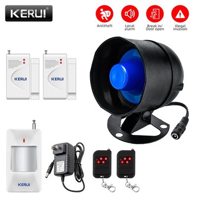 KERUI Wireless Burglar Alarm System Garage Security Alert Siren Home Protection
